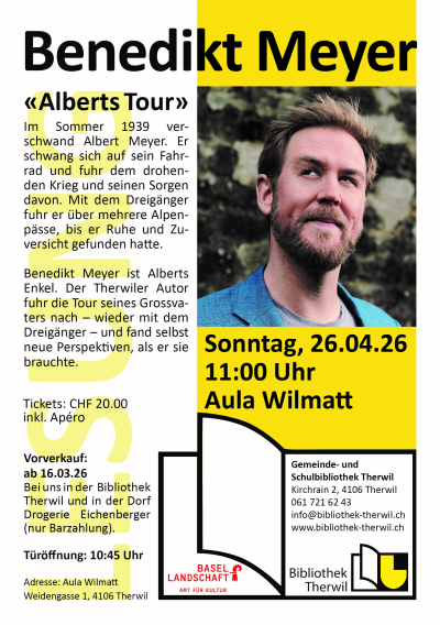 Lesung mit Benedikt Meyer