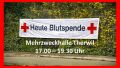 Heute Blutspenden!