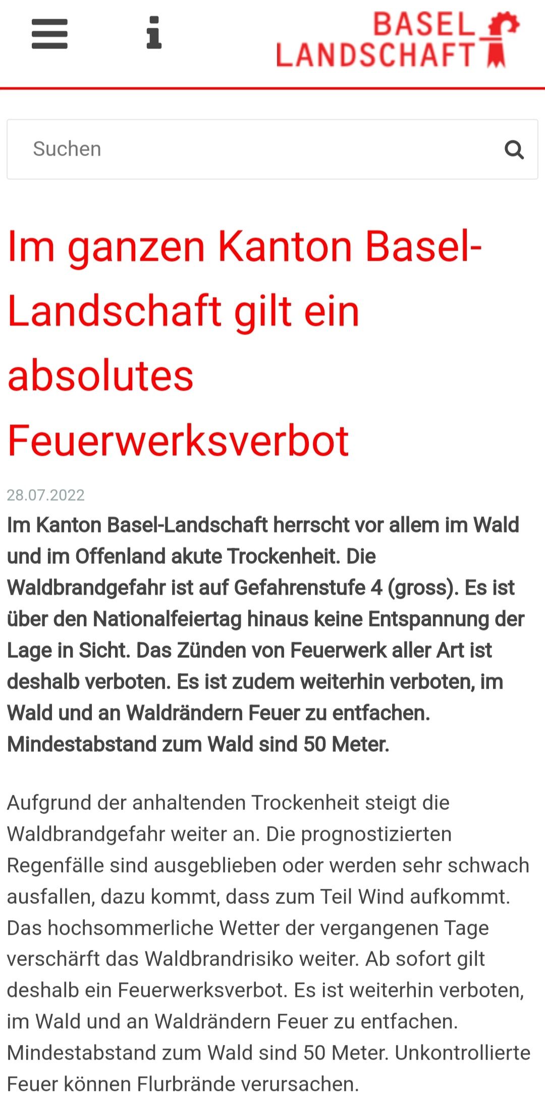 Feuerwerksverbot