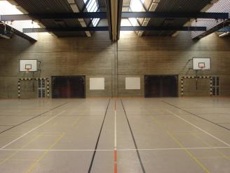 Turnhalle Känelmatt II von innen